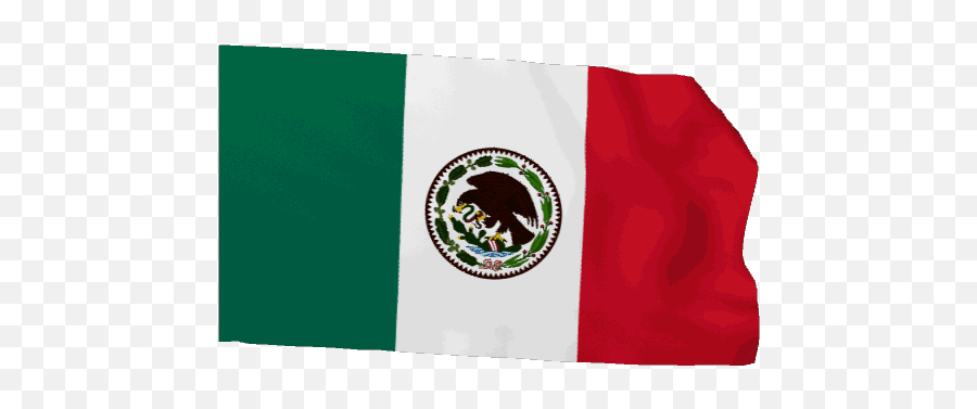 Mexican Flag Waving Gif - Emblem Emoji,Bandera De Mexico Emoji