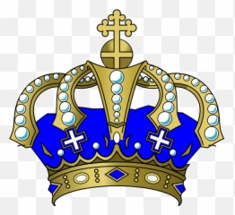 4570book - King Crown Gold And Blue Emoji