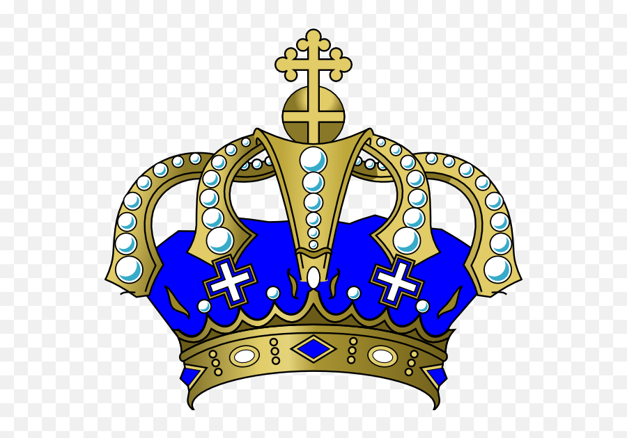 4570book - King Crown Gold And Blue Emoji,Kings Crown Emoji