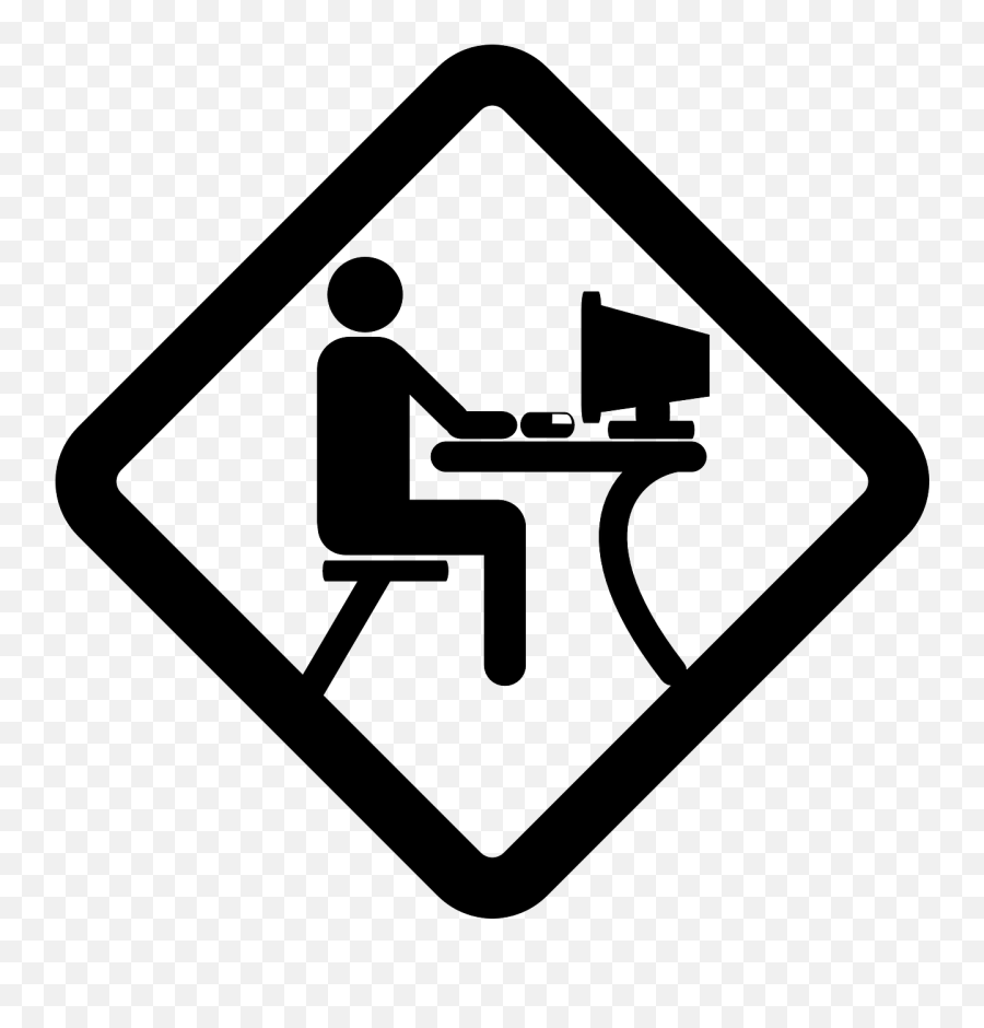 Computer Office Desk Sign Typing - Lan Party Icon Emoji,Windows Emoji Keyboard