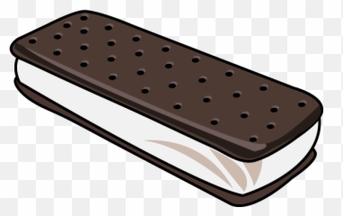 Ice Cream Sandwich Clipart - Animated Emoji