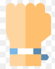 Fist Icon At Getdrawings - Hand Bracelet Png Emoji