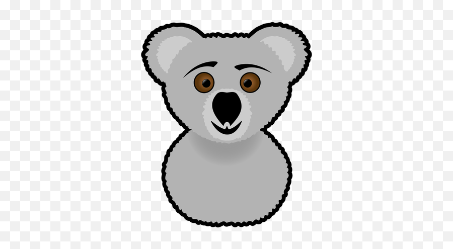 Koala Vector Illustration - Koala Clip Art Emoji,Bear Japanese Emoji