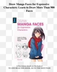Draw Manga Faces For Expressive - Learn To Draw Manga Book Emoji,Anime Emotions Faces