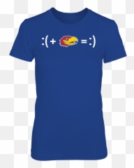 Emoticon Math Kansas Jayhawks Fan T - Praise The Lord And Go Dawgs Shirt Emoji