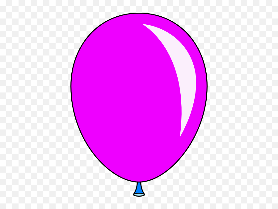 Download Balloon - Purple Balloon Clipart Full Size Png Purple Balloon Clipart Emoji,Baloon Emoji