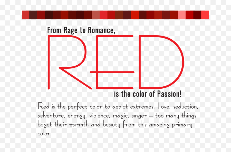 Red Is The Color Of Passion - Diagram Emoji,Colours That Represent Emotions