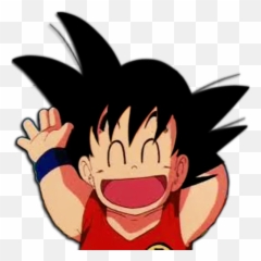Dragon Ball - Stickers For Telegram Dragon Ball Goku Kid Smiling Emoji,Super Saiyan Emoji