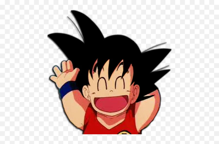 Dragon Ball - Stickers For Telegram Dragon Ball Goku Kid Smiling Emoji,Super Saiyan Emoji