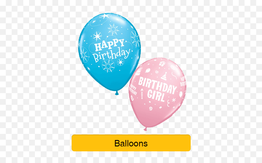 Happy Birthday U2014 Edu0027s Party Pieces - Balloon Emoji,House And Balloons Emoji