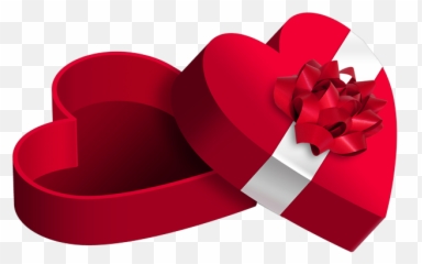 Heart Present Clipart - Gift Box Png Emoji