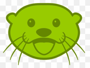 Sydney - Pjuu Clipart Otter Cartoon Emoji