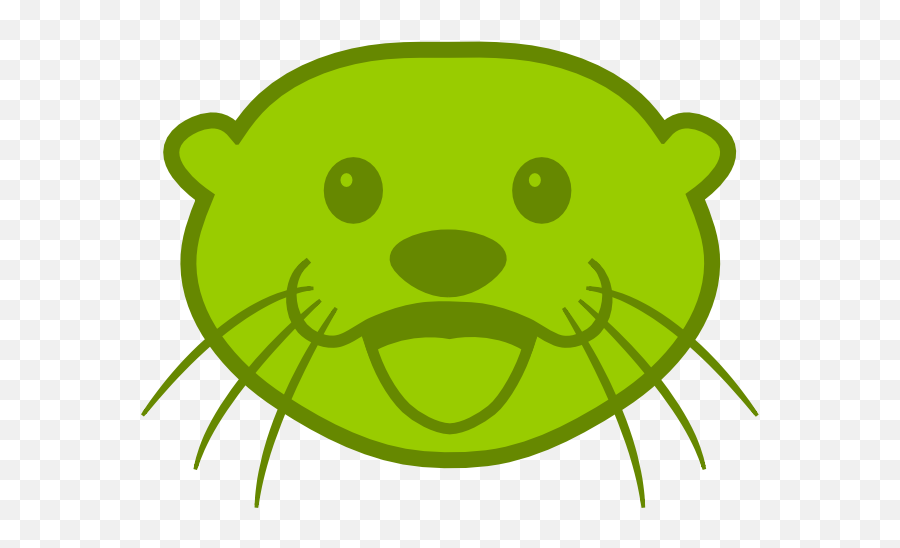 Sydney - Pjuu Clipart Otter Cartoon Emoji,O_o Emoticon
