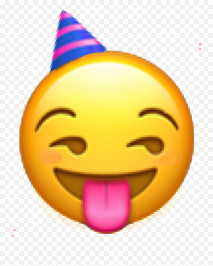 Party Emoji Cute Partytime Omg Sticker By - Party Aesthetic Emoji Hd,Omg Emoji