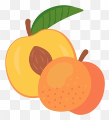 Peach Clipart - Peach Clipart Emoji,Peach Emoji Png