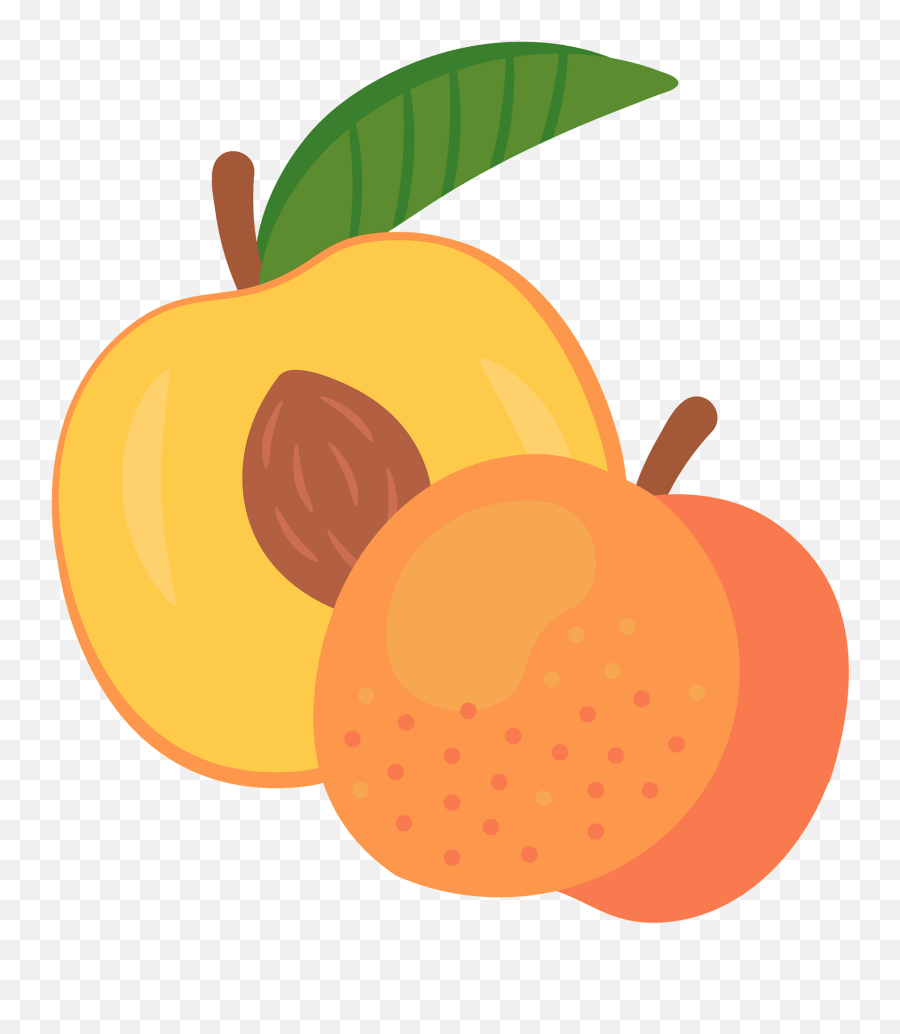 Peach Clipart - Peach Clipart Emoji,Peach Emoji Png