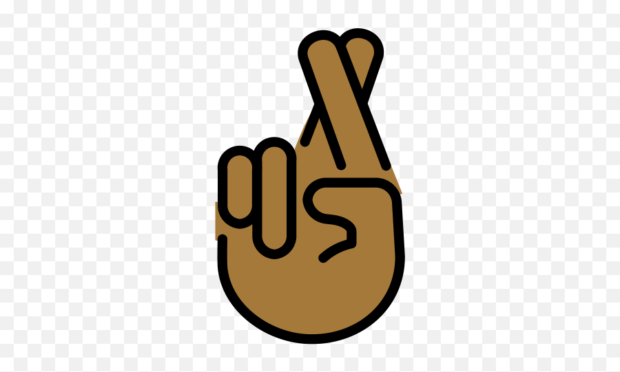 Medium - Crossed Fingers Emoji,Fingers Crossed Emoji Android