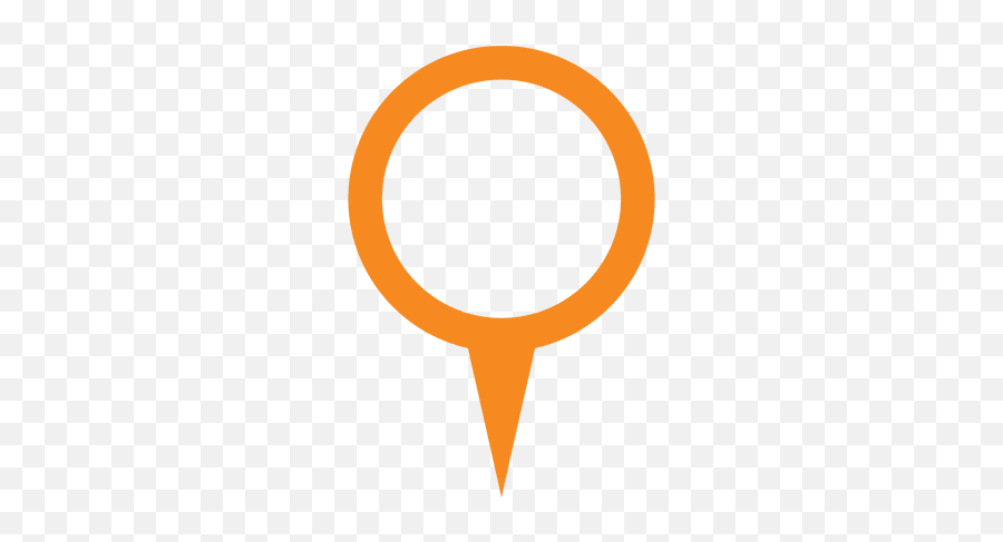Orange Ring Location Marker - Transparent Png U0026 Svg Vector File Icono De Ubicacion Naranja Png Emoji,Ring Emoji Png