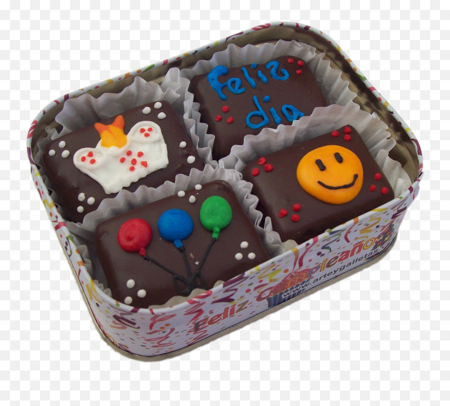Ponques Felizdia Cumpleaños Deliciosos Ponques - Chocolate Cake Emoji,Bizcocho De Emoji