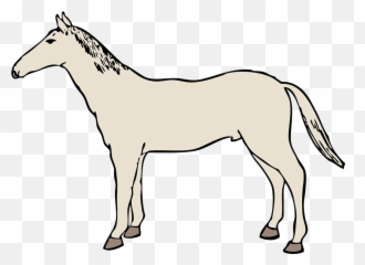 Free Equine Horse Vectors - Clip Art Of Horseoutline Emoji,Chestnut Emoji