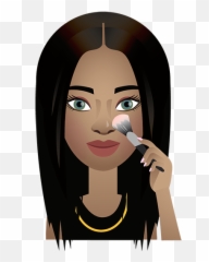 Blushing In Process Emoji - Illustration,Beauty Emoji