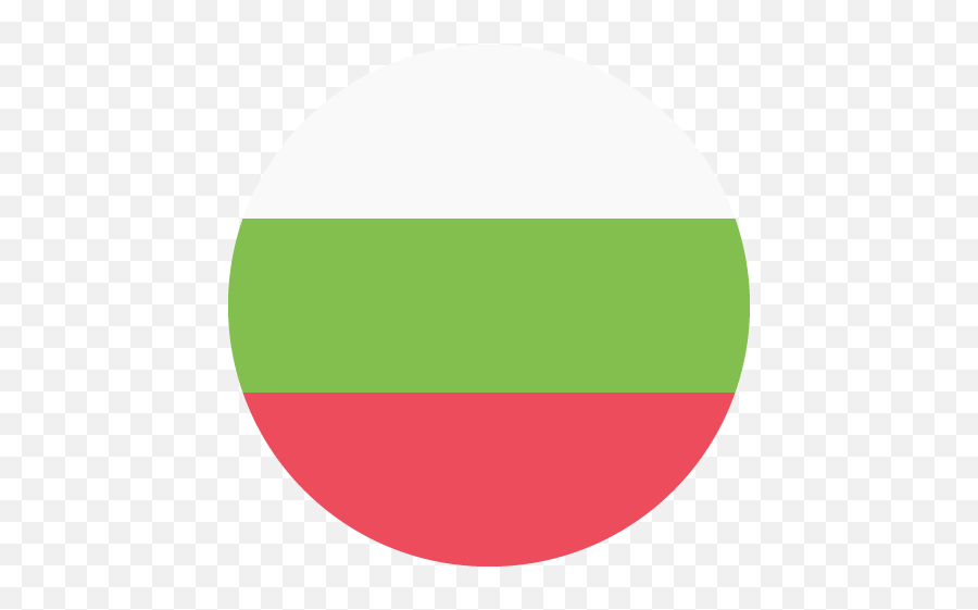 Bulgaria Flag Vector Emoji Icon - Bulgaria Flag Circle Png,Flag Emojis