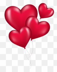 Pin - Png Format Love Balloons Png Emoji,Heart Emoji Balloons