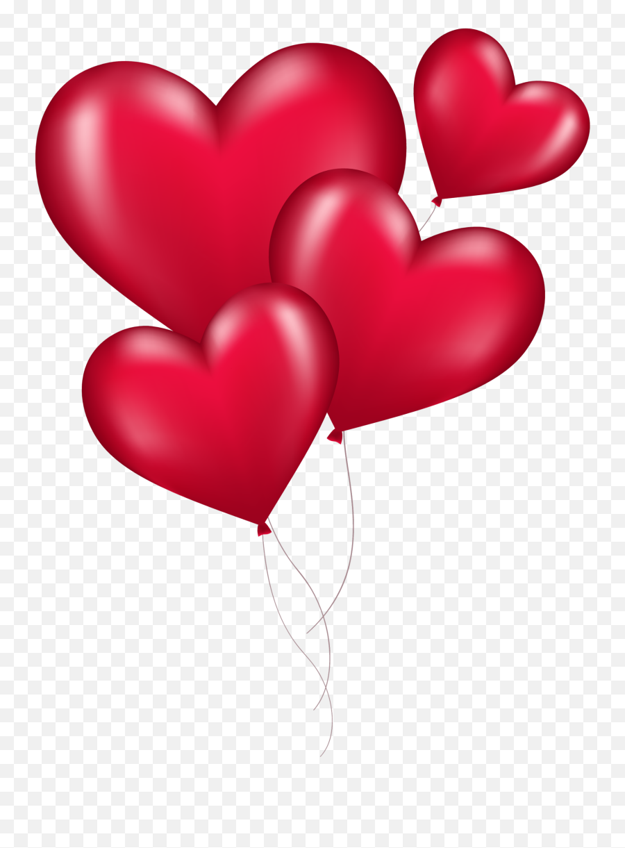 Pin - Png Format Love Balloons Png Emoji,Heart Emoji Balloons