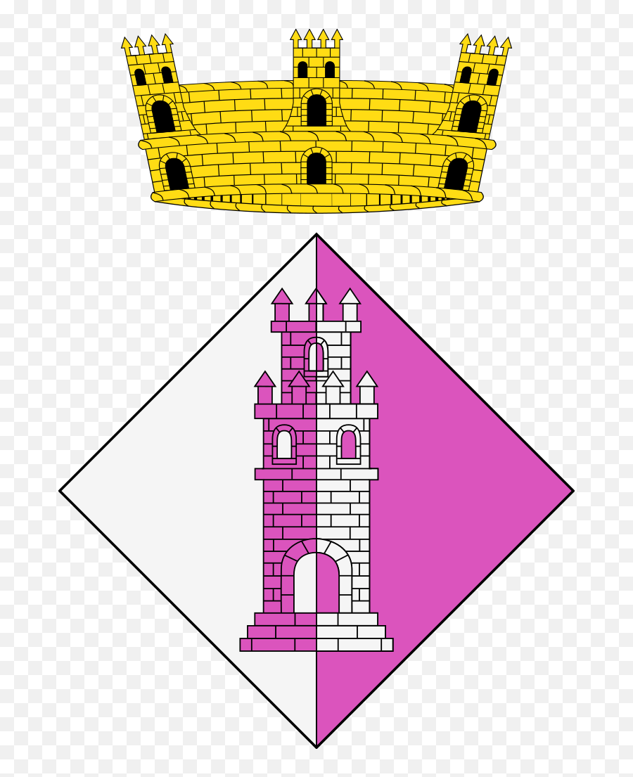 Escut De La Torre De Fontaubella - Ajuntament De Terrassa Emoji,Private Emoji