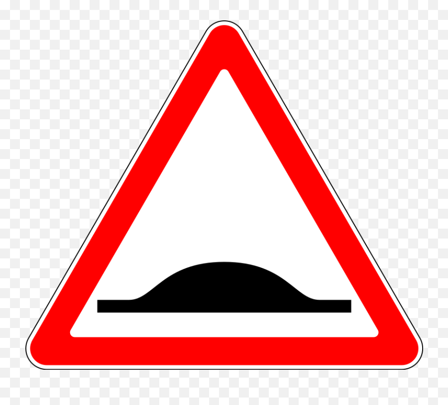 1 - Speed Hump Road Sign Emoji,Emoji Level 83