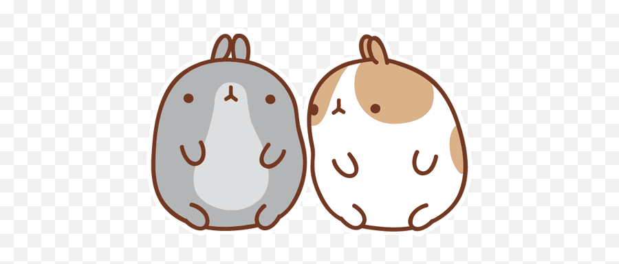 Bad Bunny Stickers For Android Ios - Animated Cute Kissing Gif Emoji,Dancing Bunny Emoji