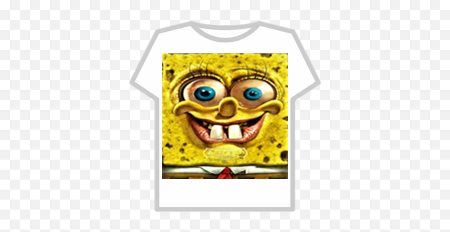 Horrifying Spongebob Roblox Spongebob Shirt Emoji Spongebob Emoticon Free Transparent Emoji Emojipng Com - roblox spongebob shirt template