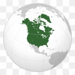 Orthographic - Anglo American Map Emoji