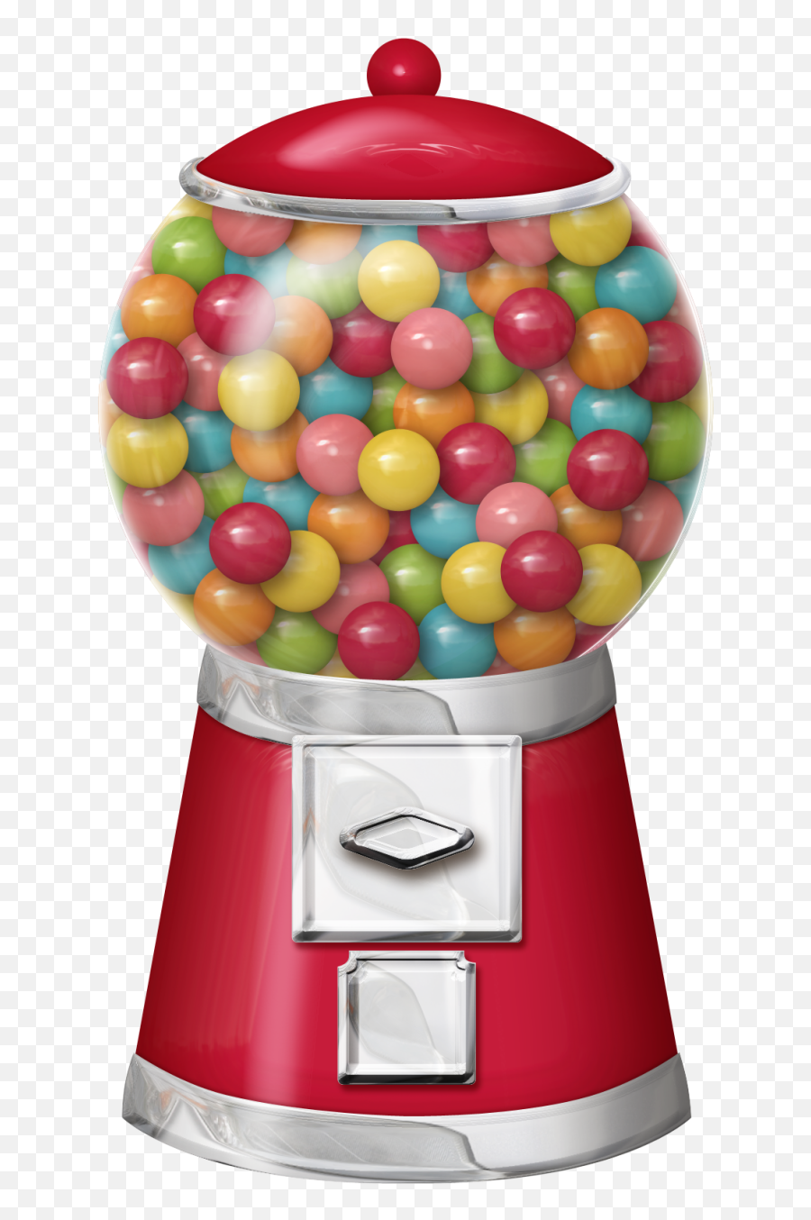 Candy - Bubble Gum Machine Transparent Emoji,Gumball Machine Emoji