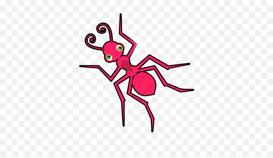Ant Insect Pink Hotpink - Cartoon Emoji,Ant Emoji