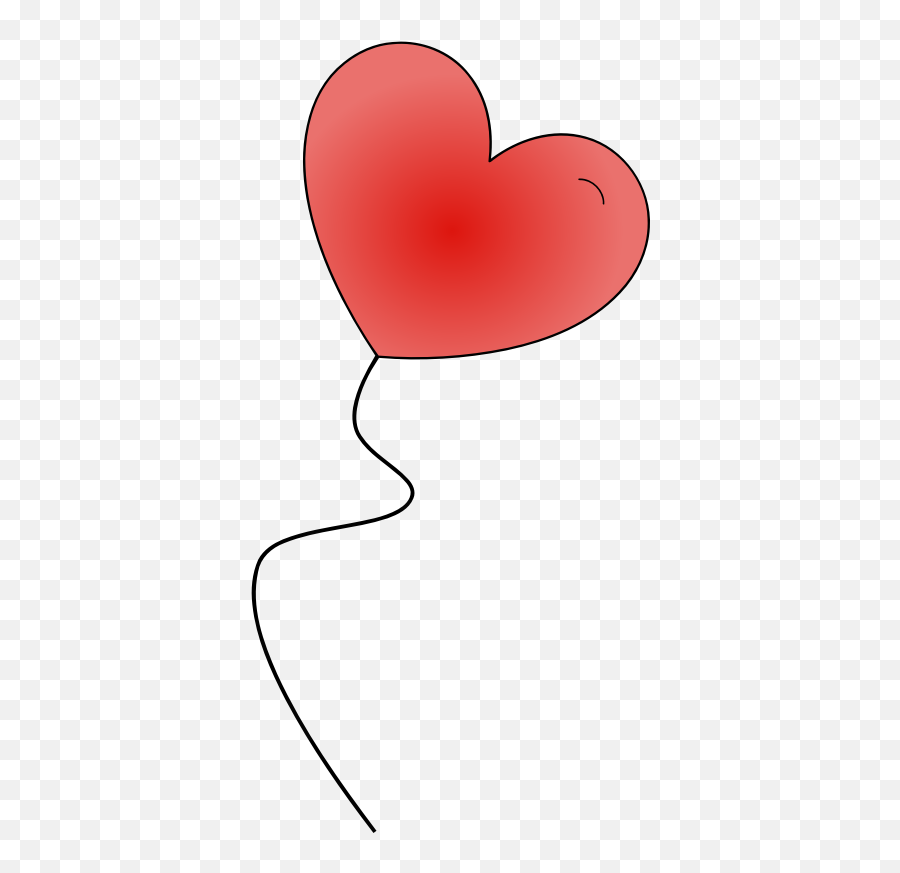 Heart Balloon Png - Heart Balloon Balao De Coracao Png Globo Corazon Vector Emoji,Baloon Emoji