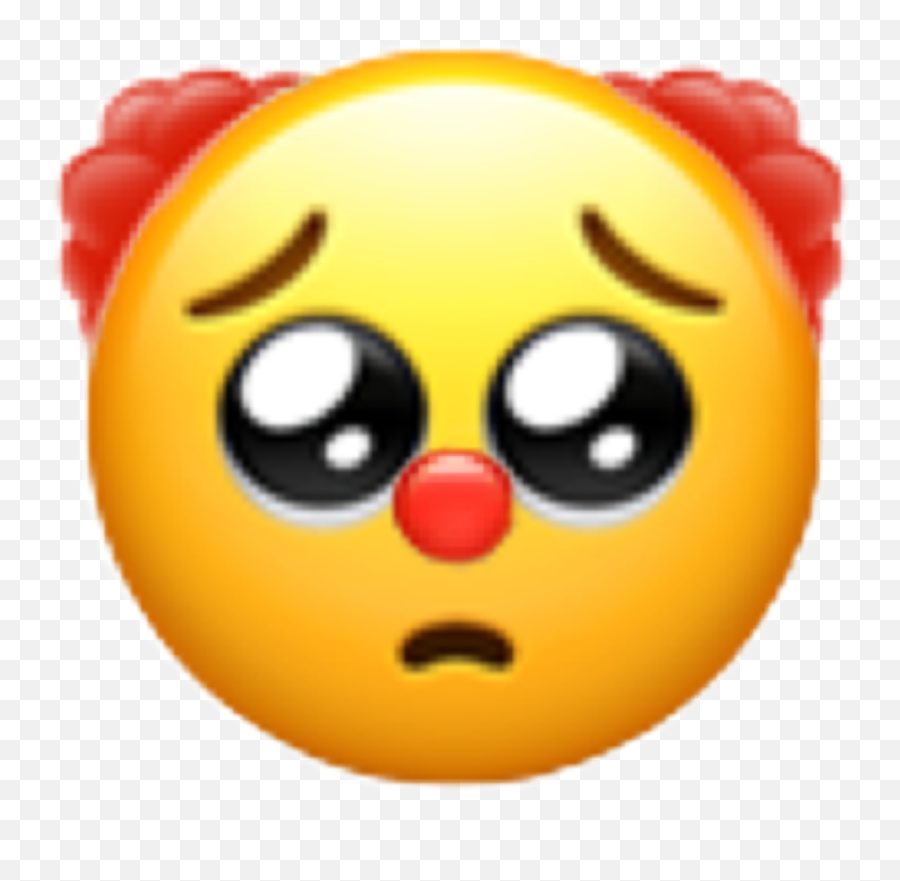 Clown Emoji Emojis Emojiiphone - Kiss Peace Sign Emoji,More Emojis