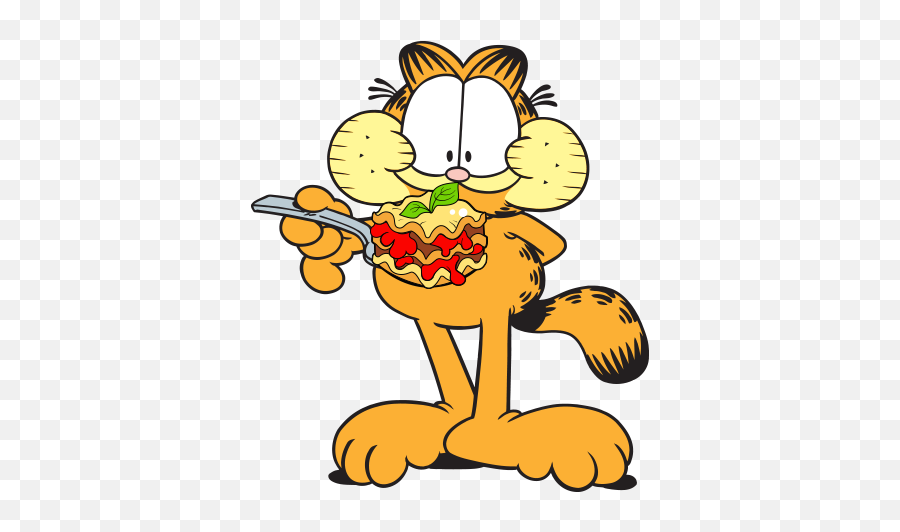 Lasagna Garfield Clipart - Garfield Png Emoji,Lasagna Emoji