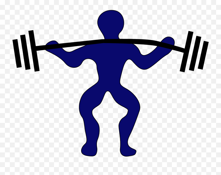 Fitness - Lifting Weights Clipart Png Emoji,Weight Lifting Emojis