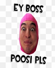 Funny Pink Guy - Pink Guy Funny Face Emoji,Filthy Frank Emoji