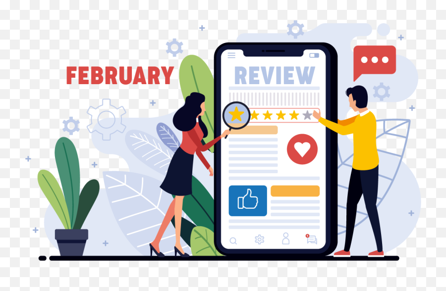 Social Media Month In Review February - Oxbridge Digital Business Review Emoji,Emoji Review