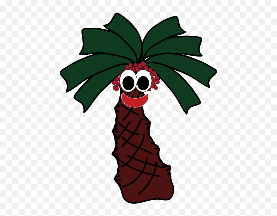 Smiley Palm Clipart I2clipart - Royalty Free Public Domain Clip Art Emoji,Palm Tree Emoticons