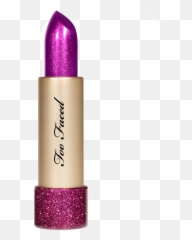 Too Faced Metallic Sparkle Lipstick - Too Faced Emoji,Throwback Emoji