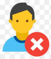Denied Skin Type 7 Icon - Clipart Person Png Emoji