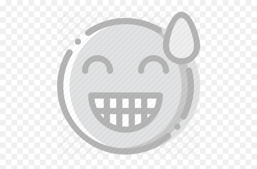 Emoticon Relieved Emoji Face Icon - Happy,Relieved Emoji