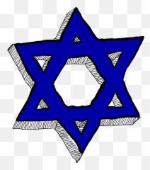 Free Jewish Star Cliparts Download - Dot Emoji