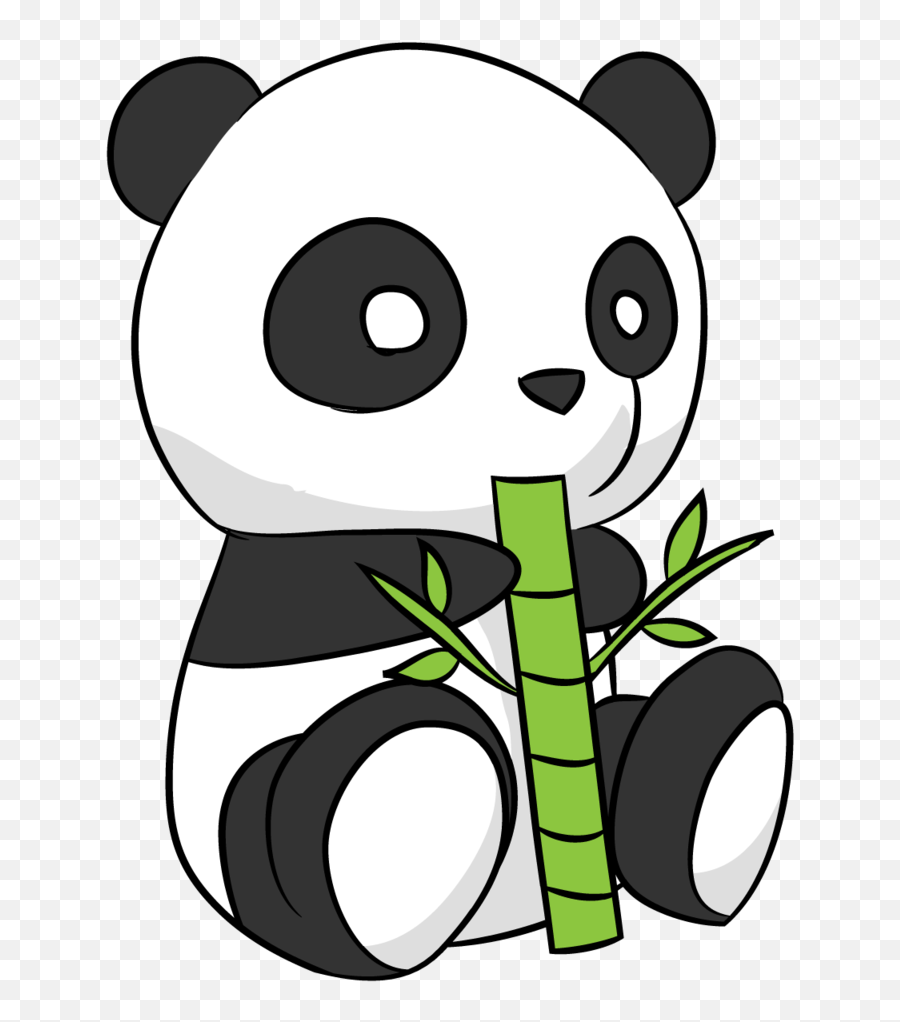 Panda Clipart Illustrator Panda Illustrator Transparent - Kawaii Cute Drawings Panda Emoji,Red Panda Emoji