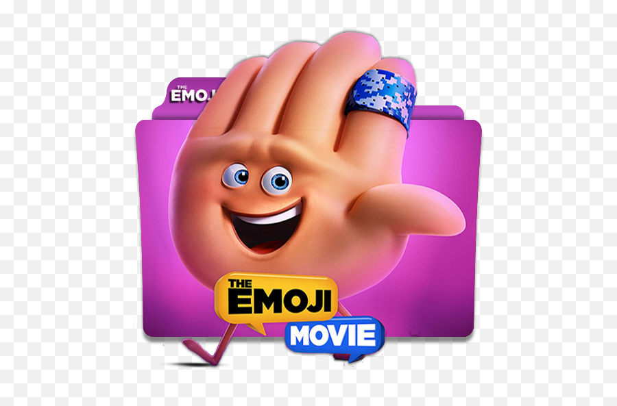 Folder Icon - Hand In The Emoji Movie,The Emoji Movie