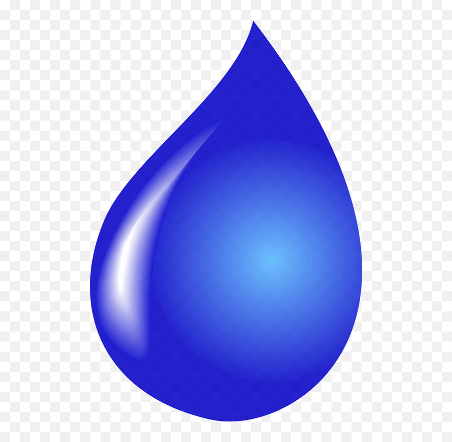 Water Drop Clipart - Clipart Water Drop Emoji,Water Drop Emoji Png