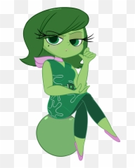 Download Fanart Friday Of Disgust - Inside Out Disgust Cute Inside Out Disgust Emoji,Friday The 13th Emoji